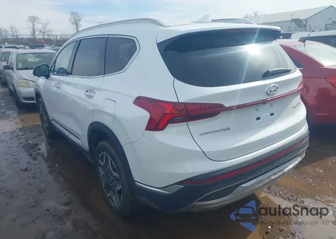2021 Hyundai Santa Fe Limited z USA, uszkodzony, nr VIN 5NMS4DAL9MH341383